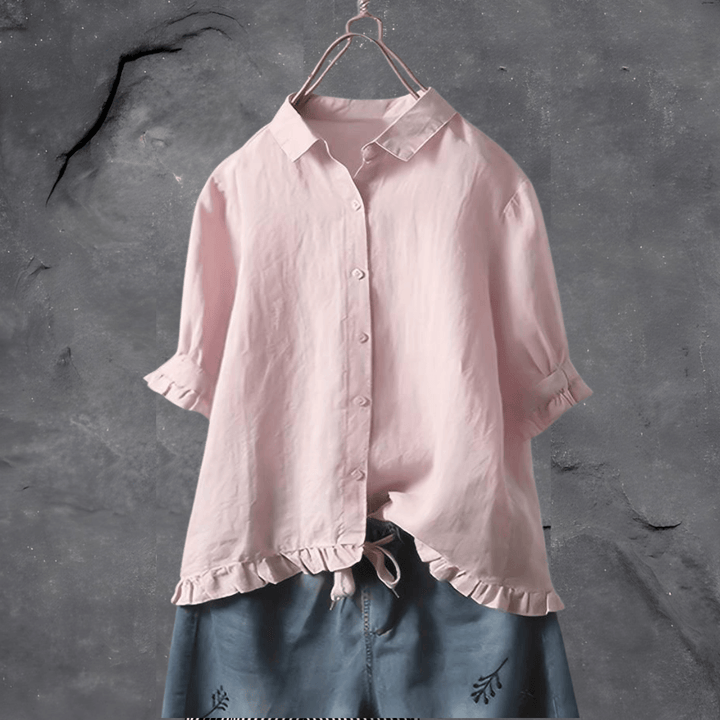 Amelia | Versatile Ruffled Blouse