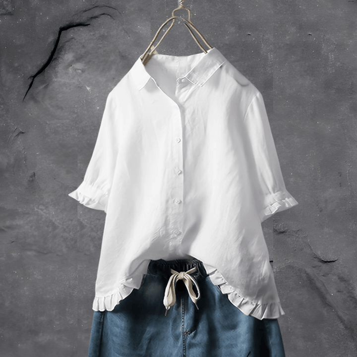 Amelia | Versatile Ruffled Blouse