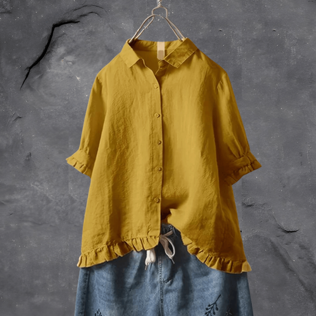 Amelia | Versatile Ruffled Blouse