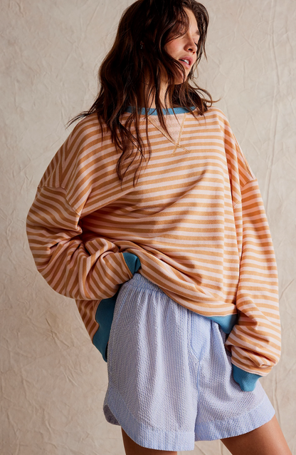 Lucy | Oversized Striped Jumper