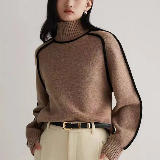 Daphne | Cozy Sweater with Turtleneck