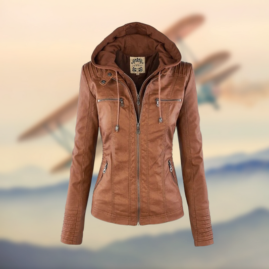 Ela | Versatile Comfort Leather Jacket