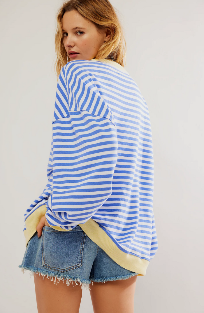 Lucy | Oversized Striped Jumper