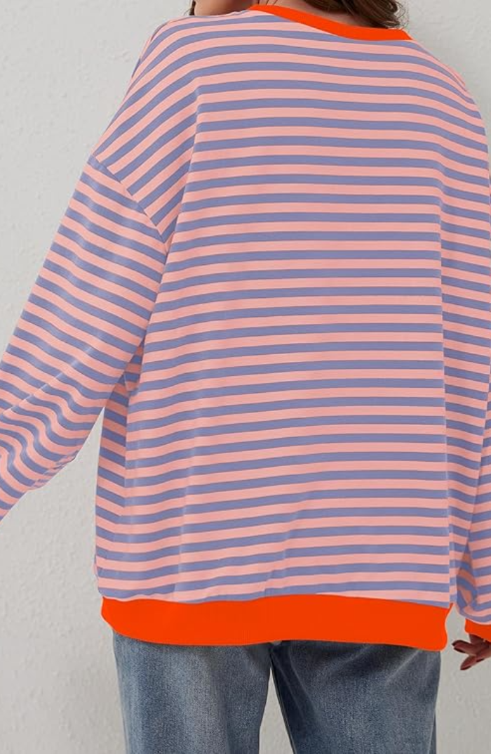 Lucy | Oversized Striped Jumper