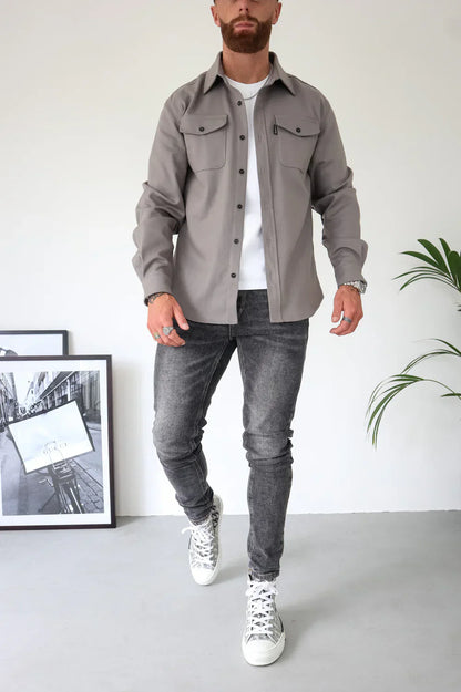 Nico™ | Modern Tailored Overshirt