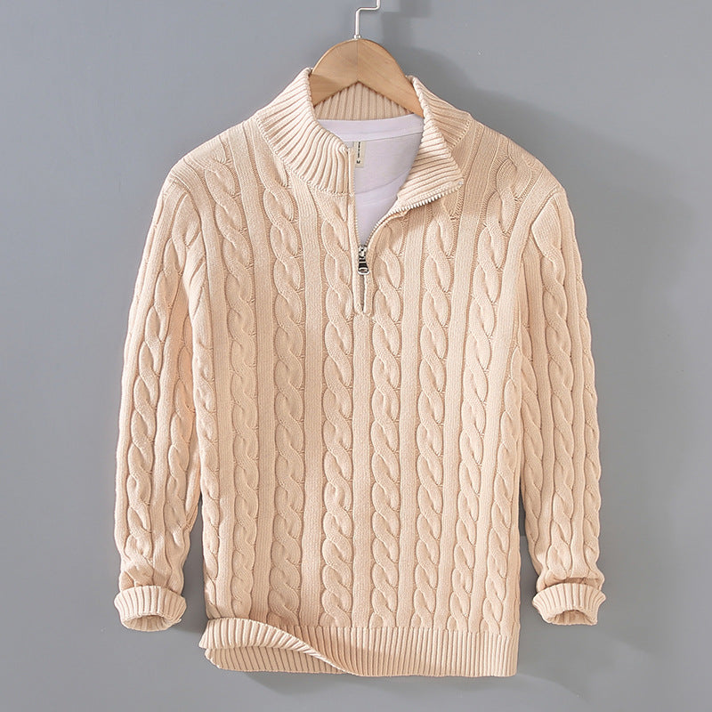 Thomas | Elegant Cable Knit Jumper