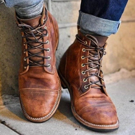 Alfred | Vintage Leather Boots