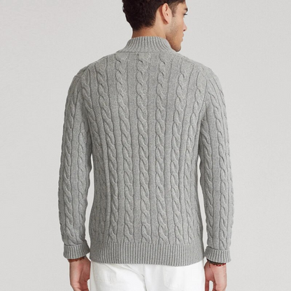 Thomas | Elegant Cable Knit Jumper