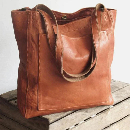 Dawn | Elegant Leather Tote Bag