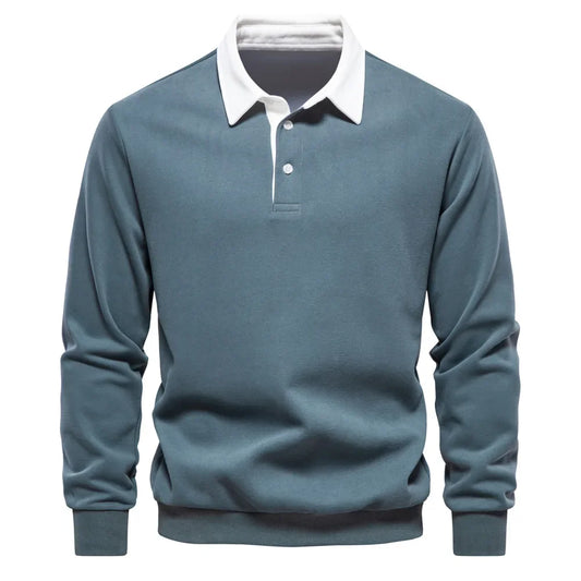 Edward | Classic Comfort Long-Sleeve Polo