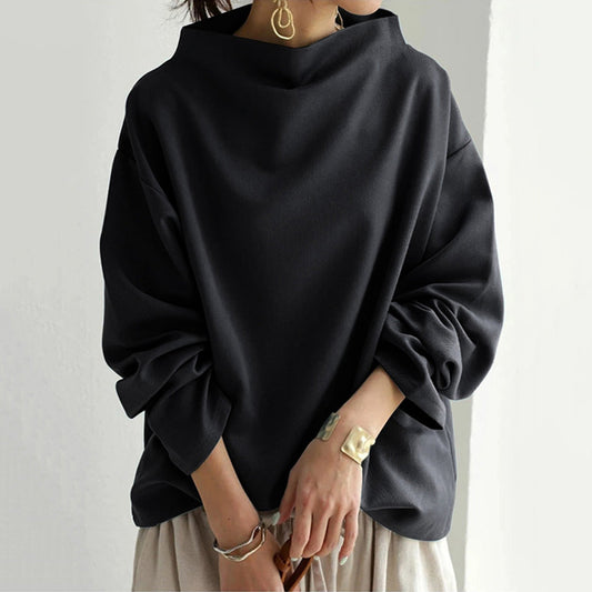 Iris | Elegant High-Neck Sweater