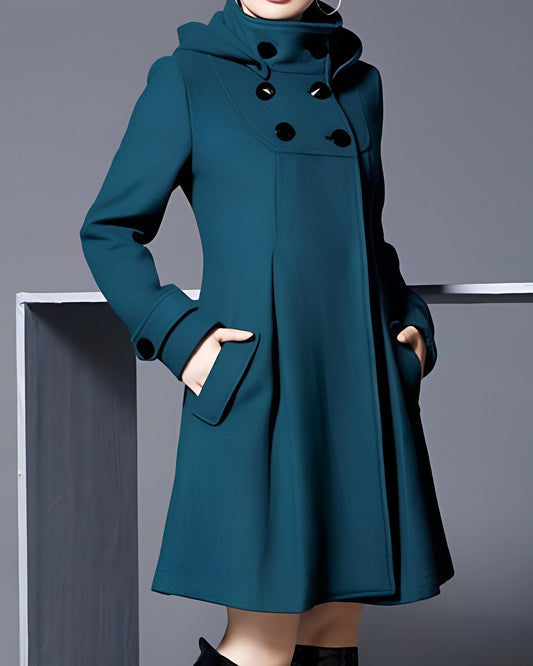 Juliette | Elegant Side-Pocket Coat