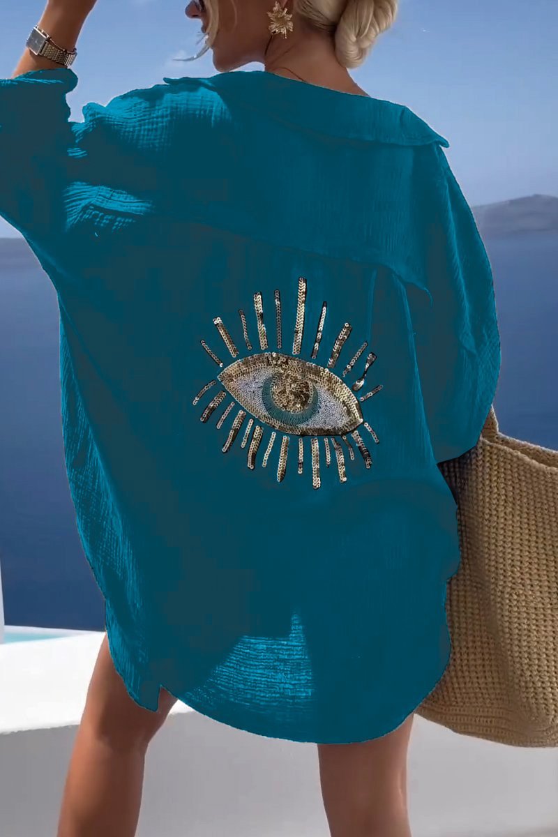 Sophia | All-Seeing Eye Summer Shirt