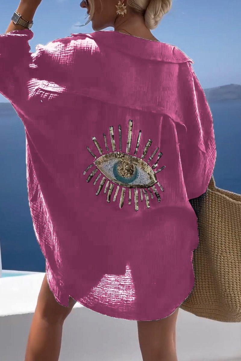 Sophia | All-Seeing Eye Summer Shirt