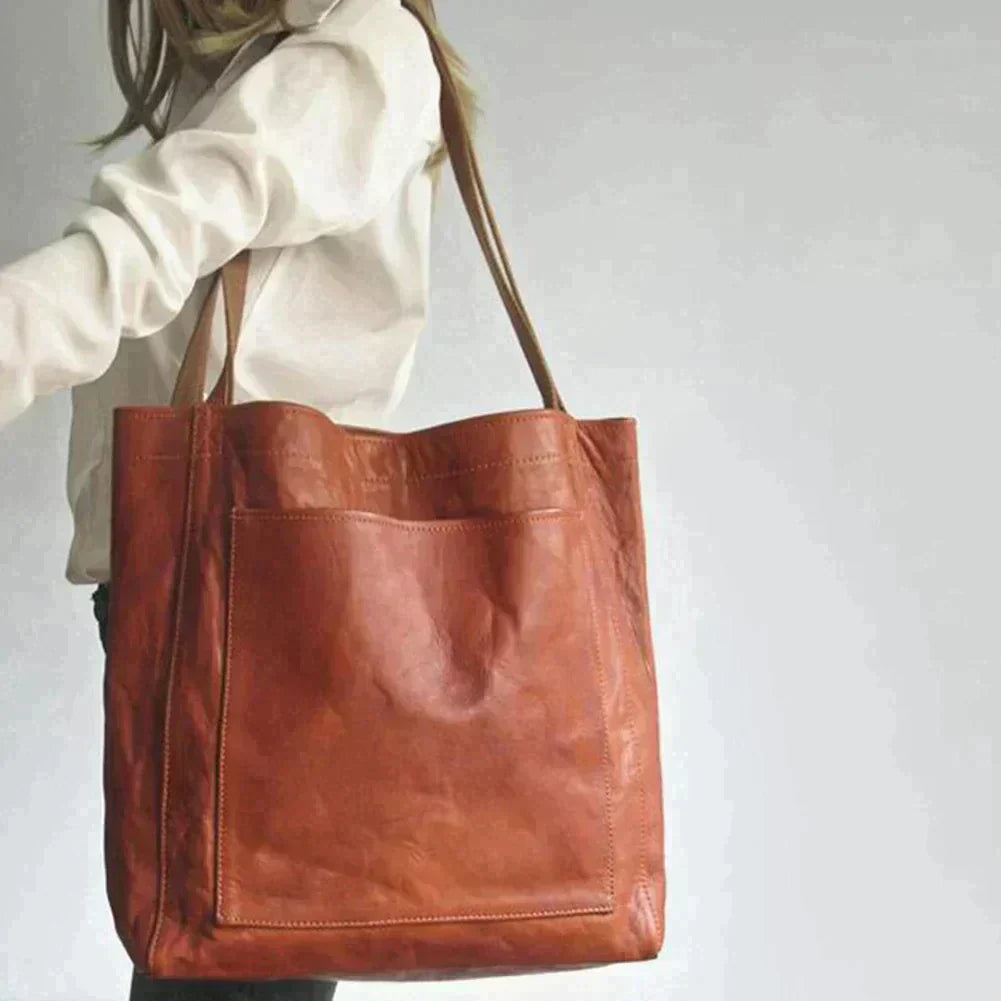 Dawn | Elegant Leather Tote Bag