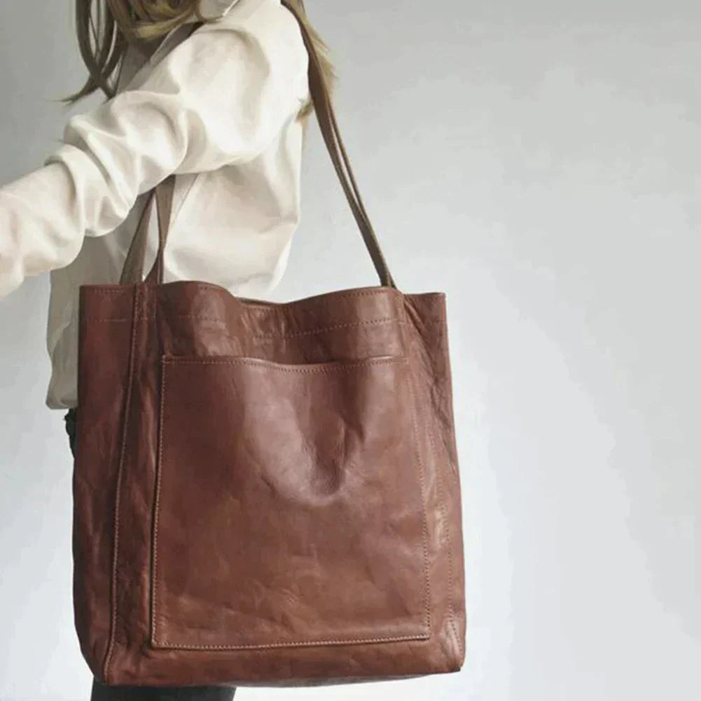 Dawn | Elegant Leather Tote Bag