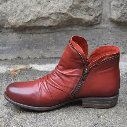 Valeria | Cozy Leather Boots