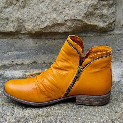 Valeria | Cozy Leather Boots