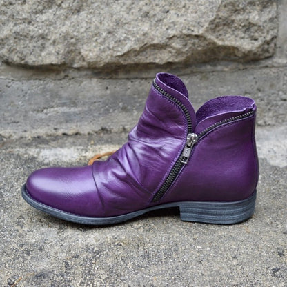 Valeria | Cozy Leather Boots